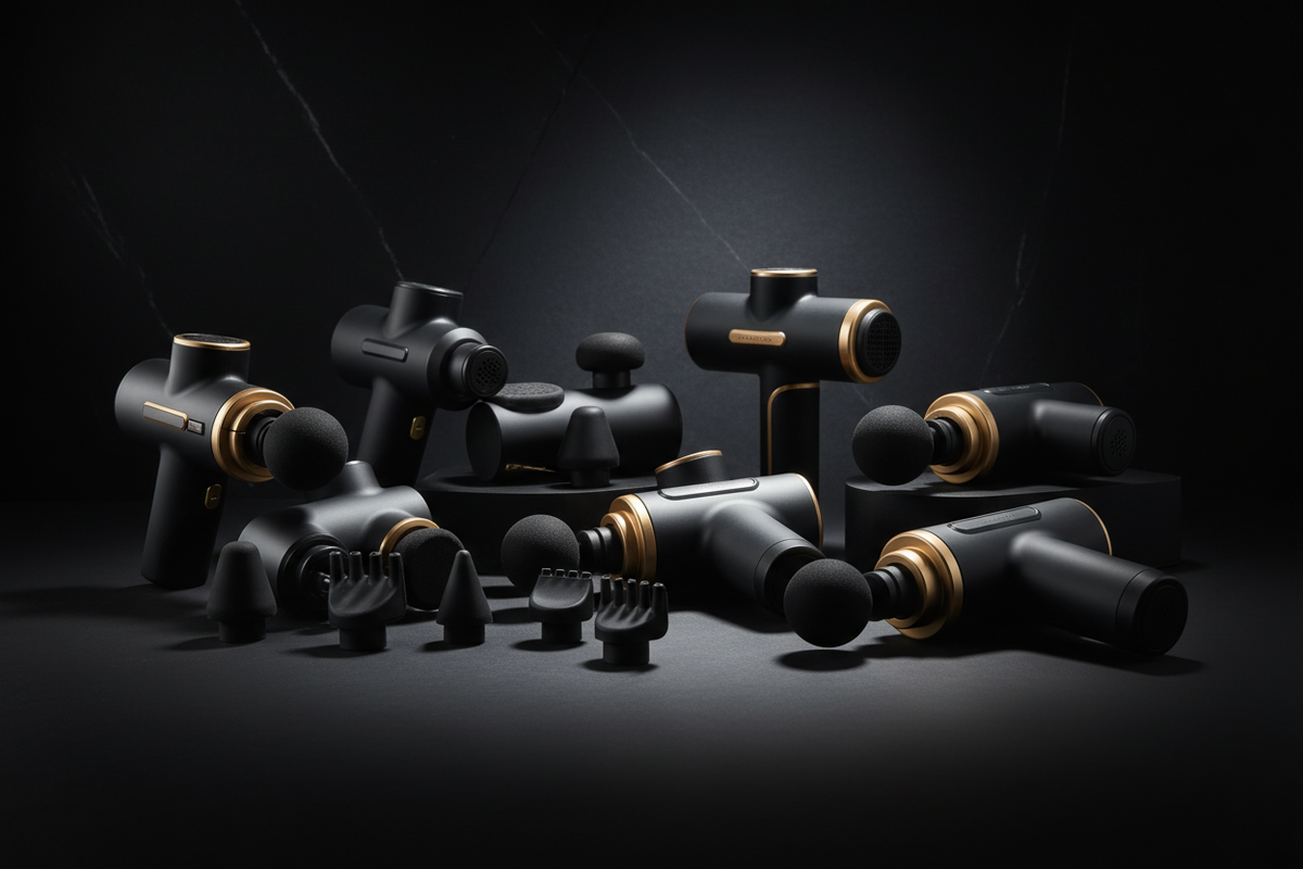 Full Body Massager Collection Premium Photo