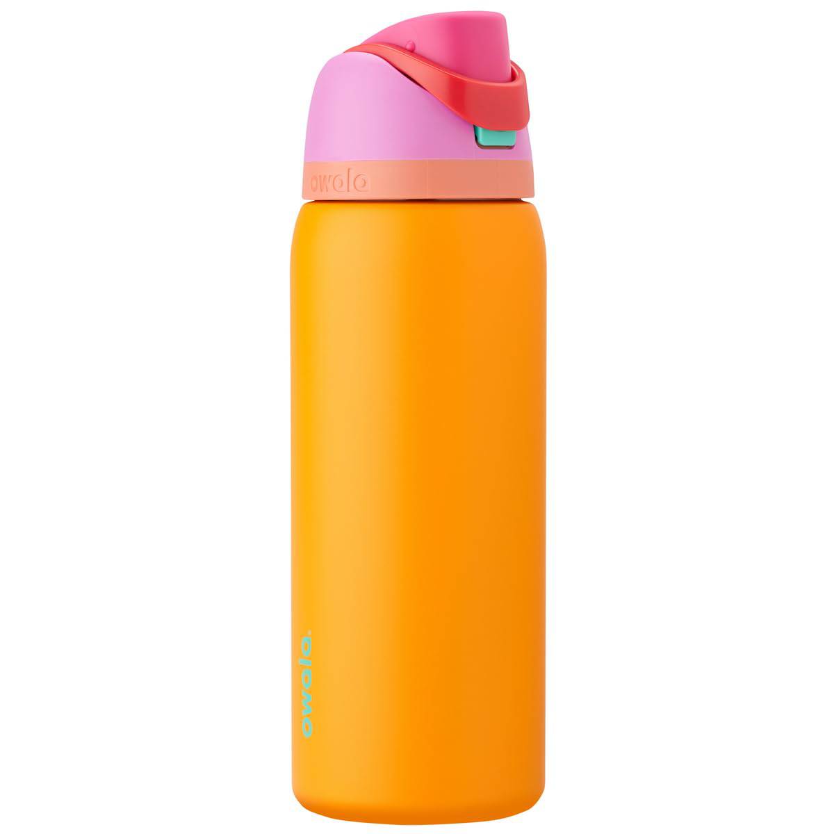 Owala FreeSip Insulated Stainless Steel Water Bottle with Straw, BPA-Free Sports Water Bottle, Great for Travel, 24 Oz, Very, Very Dark | Insulated, with Straw, for Sports, Travel, and School, BPA-Free