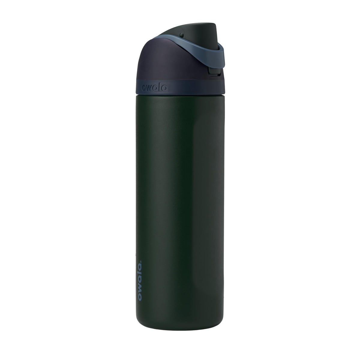 Owala FreeSip Insulated Stainless Steel Water Bottle with Straw, BPA-Free Sports Water Bottle, Great for Travel, 24 Oz, Black Cherry