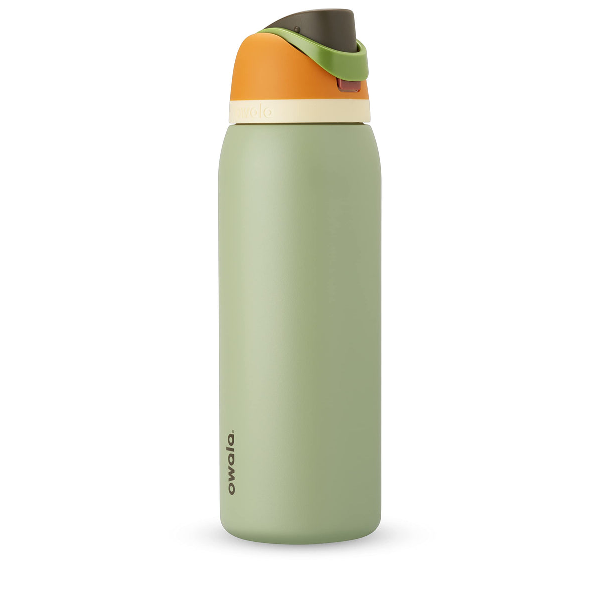 Owala FreeSip Insulated Stainless Steel Water Bottle with Straw, BPA-Free Sports Water Bottle, Great for Travel, 24 Oz, Very, Very Dark | Insulated, with Straw, for Sports, Travel, and School, BPA-Free