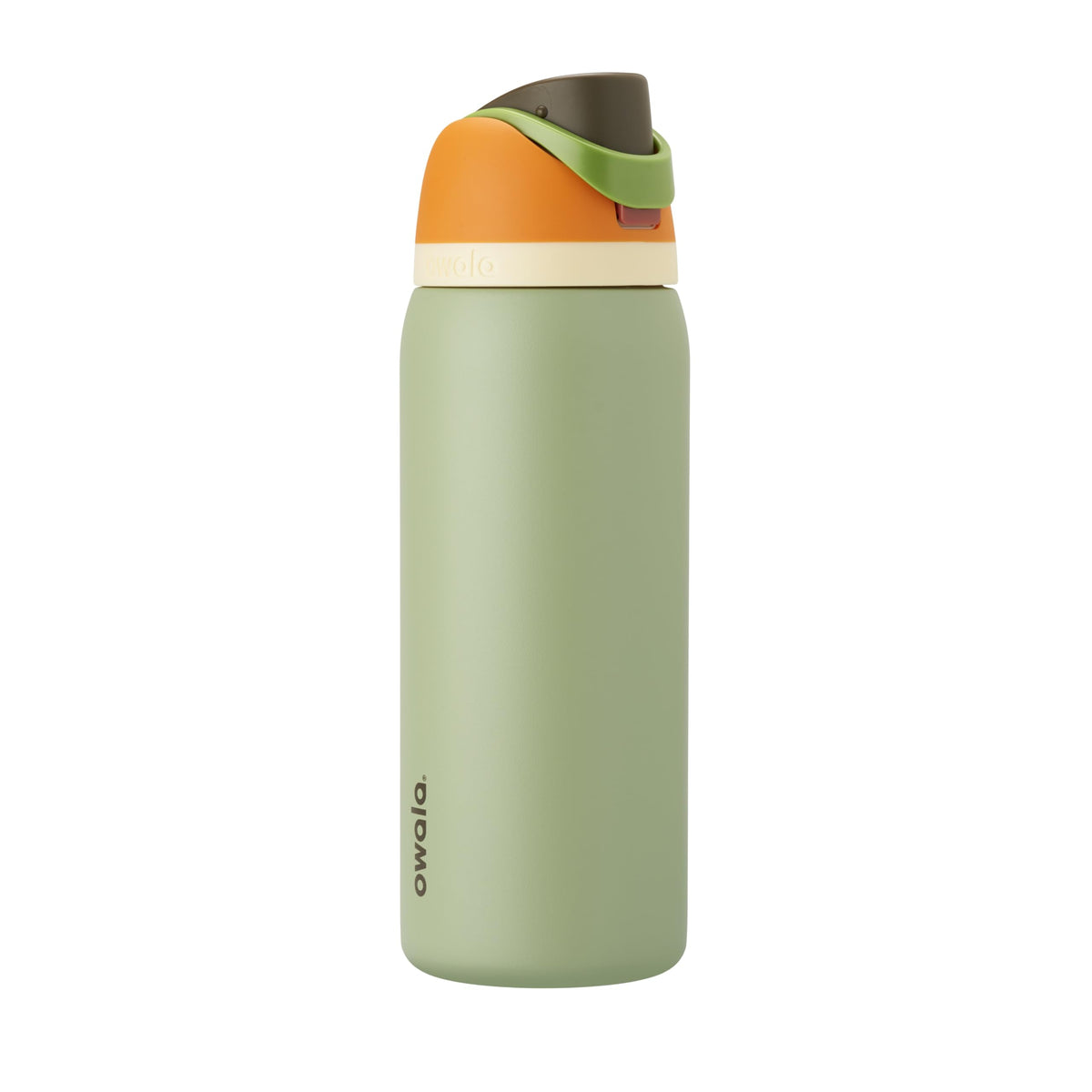 Owala FreeSip Insulated Stainless Steel Water Bottle with Straw, BPA-Free Sports Water Bottle, Great for Travel, 24 Oz, Very, Very Dark | Insulated, with Straw, for Sports, Travel, and School, BPA-Free