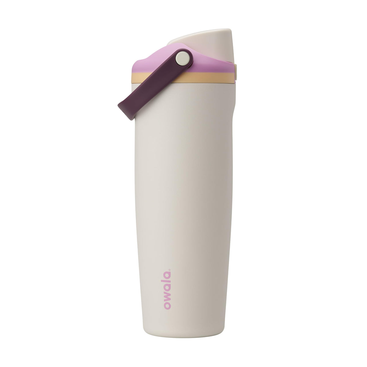 Owala FreeSip Sway Insulated Stainless Steel Water Bottle with Two-Way Spout, Built-In Straw and Bucket Handle, Made for Travel, School, and Sports, 30oz, BPA Free, Leak Proof, Foggy Tide