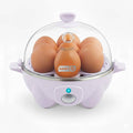 DASH Electric Rapid Egg Cooker for Hard Boiled/Poached/Scrambled Eggs or Omelets with Auto Shut-Off Feature, Black, 7 Egg Capacity