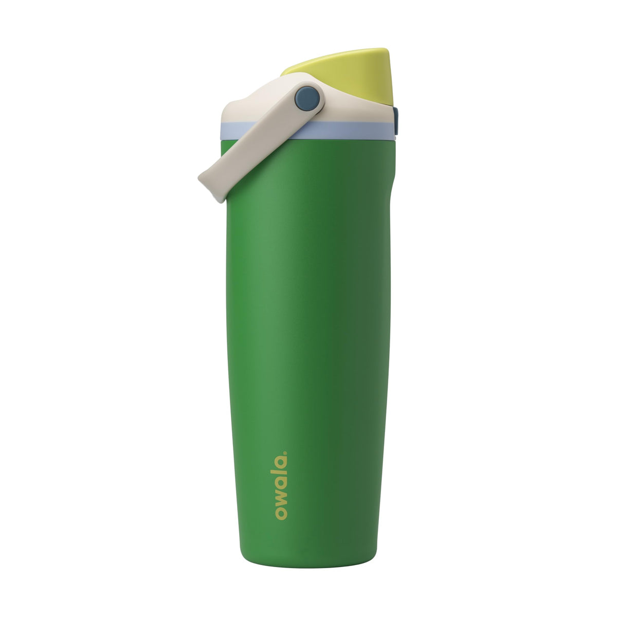 Owala FreeSip Sway Insulated Stainless Steel Water Bottle with Two-Way Spout, Built-In Straw and Bucket Handle, Made for Travel, School, and Sports, 30oz, BPA Free, Leak Proof, Foggy Tide