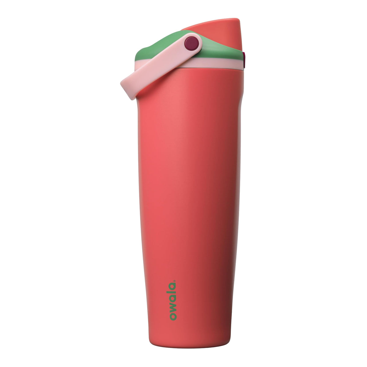 Owala FreeSip Sway Insulated Stainless Steel Water Bottle with Two-Way Spout, Built-In Straw and Bucket Handle, Made for Travel, School, and Sports, 40oz, BPA Free, Leak Proof, Putting Green