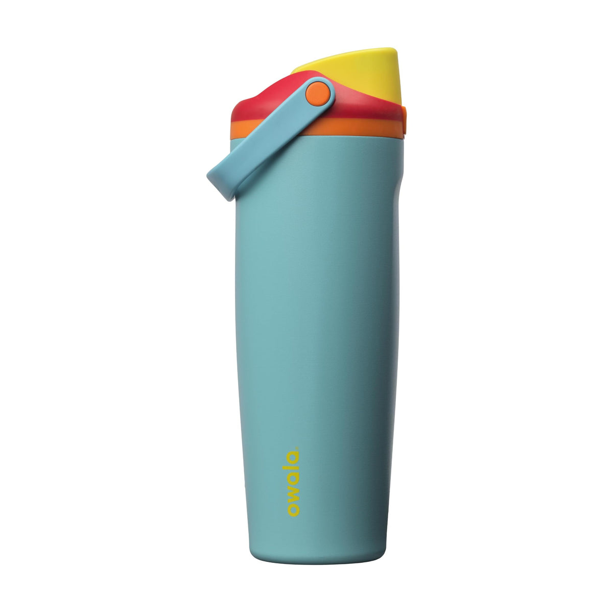 Owala FreeSip Sway Insulated Stainless Steel Water Bottle with Two-Way Spout, Built-In Straw and Bucket Handle, Made for Travel, School, and Sports, 40oz, BPA Free, Leak Proof, Putting Green