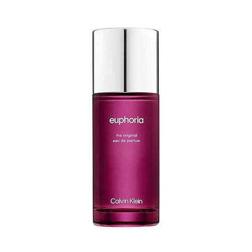 Calvin Klein Euphoria women's Eau de Parfum in a new bottle design, showcasing the iconic long-lasting fragrance.