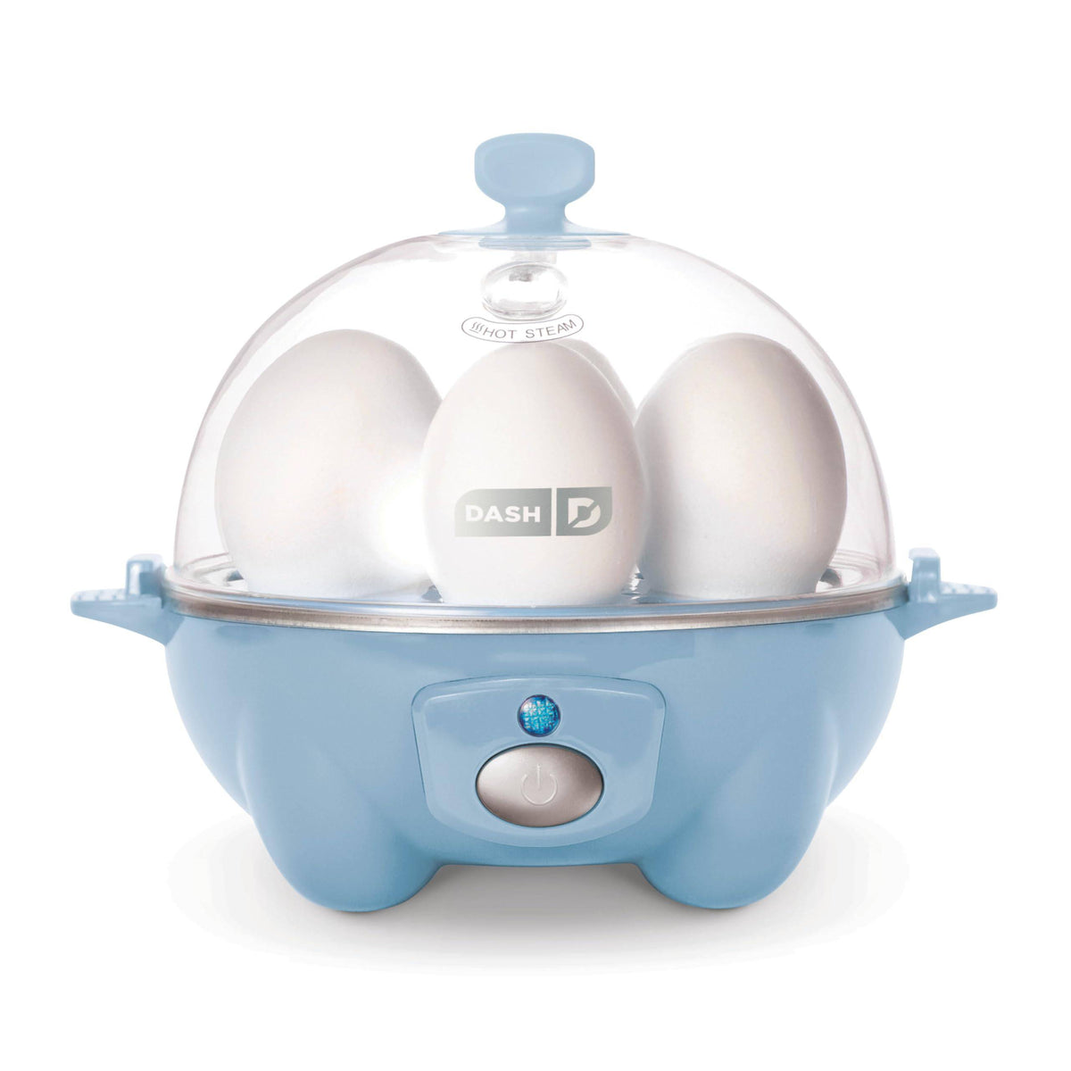 DASH Electric Rapid Egg Cooker for Hard Boiled/Poached/Scrambled Eggs or Omelets with Auto Shut-Off Feature, Black, 7 Egg Capacity