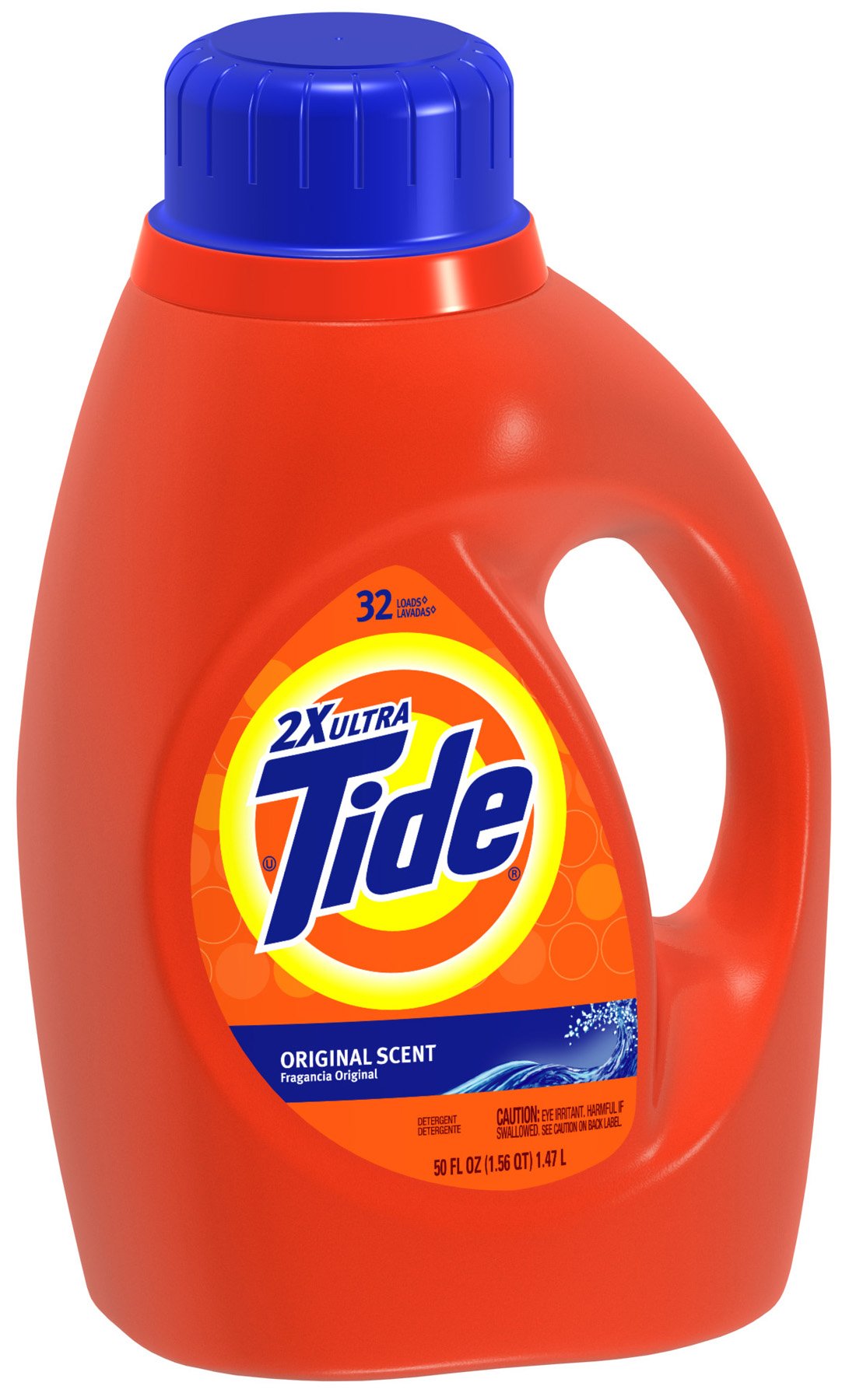 Tide Laundry Detergent Liquid, Original Scent, 64 Loads, 80 FL OZ, Works on 100% of Common Stains, Laundry Soap, Liquid Laundry Detergent