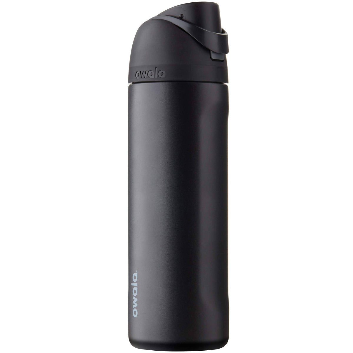 Owala FreeSip Insulated Stainless Steel Water Bottle with Straw, BPA-Free Sports Water Bottle, Great for Travel, 24 Oz, Black Cherry