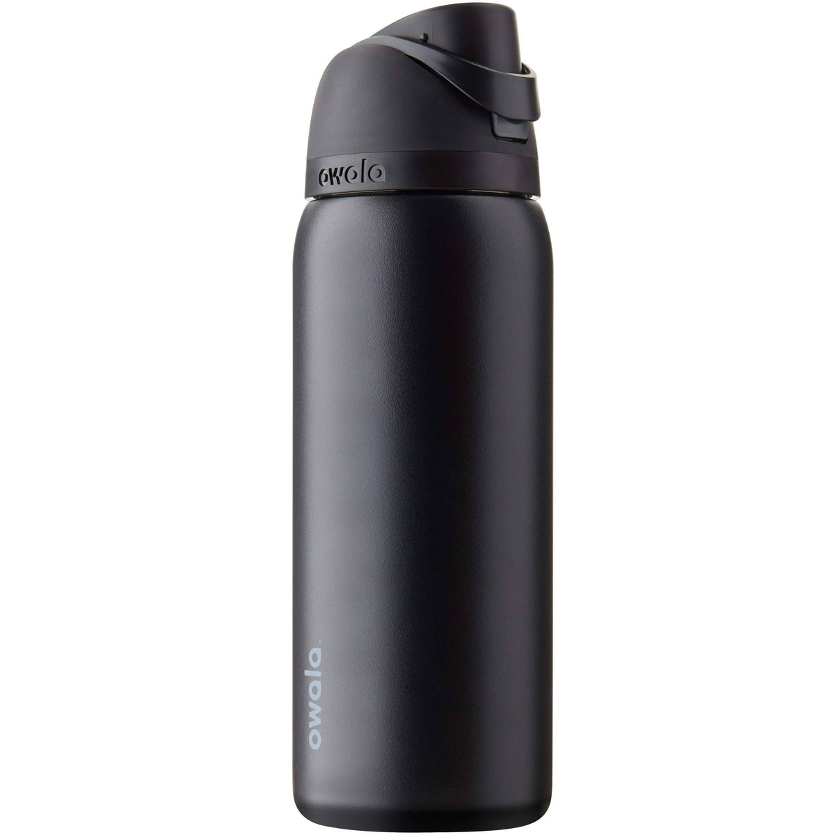 Owala FreeSip Insulated Stainless Steel Water Bottle with Straw, BPA-Free Sports Water Bottle, Great for Travel, 24 Oz, Black Cherry