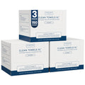 Clean Skin Club Clean Towels XL®, 100% USDA Biobased Face Towel, Disposable Face Towelette, Eczema Association Accepted, Makeup Remover Dry Wipes, Ultra Soft, 1 Pack, 50 Ct
