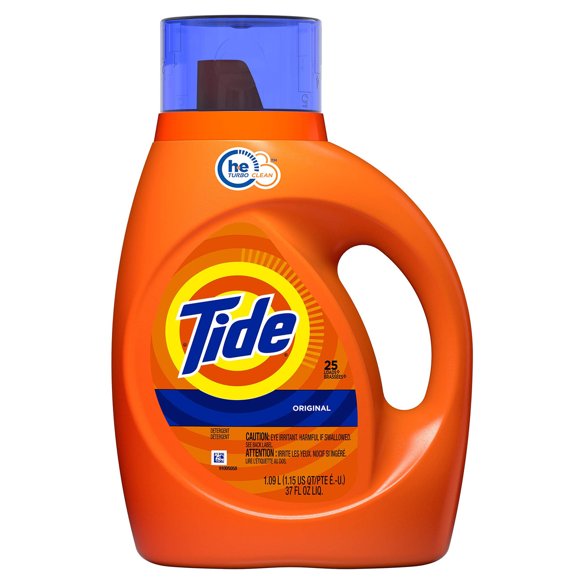 Tide Laundry Detergent Liquid, Original Scent, 64 Loads, 80 FL OZ, Works on 100% of Common Stains, Laundry Soap, Liquid Laundry Detergent