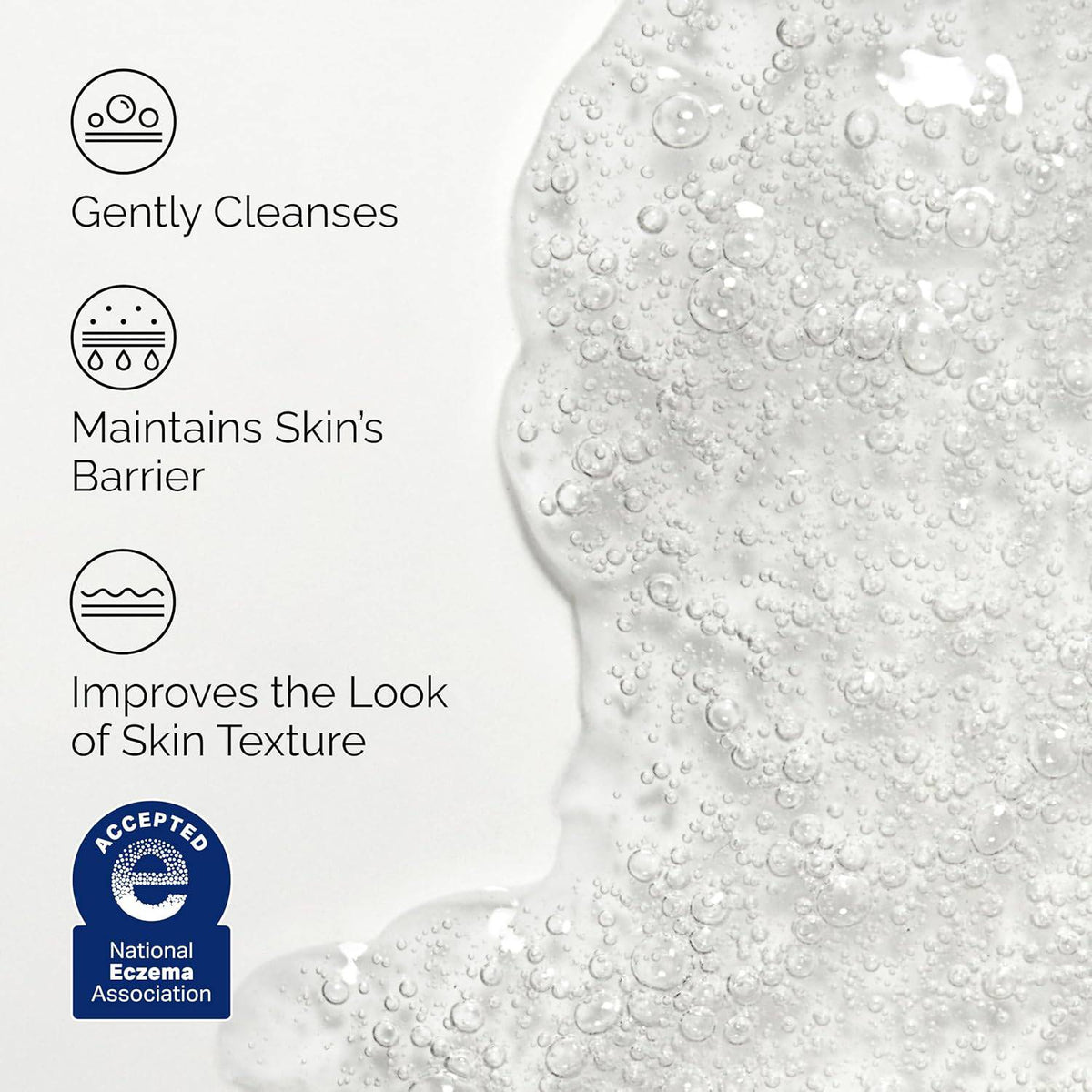 SlimBag The Ordinary Glucoside Foaming Cleanser bottle with white and blue packaging, gentle foaming face wash for all skin types