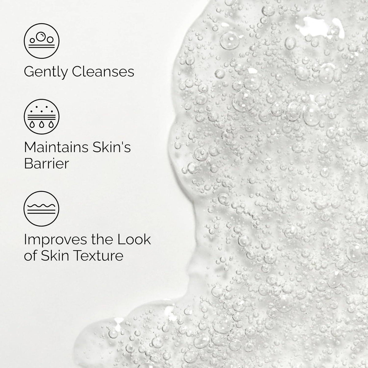 SlimBag The Ordinary Glucoside Foaming Cleanser for all skin types, gentle face wash in 5.1 fl oz bottles, pack of 2