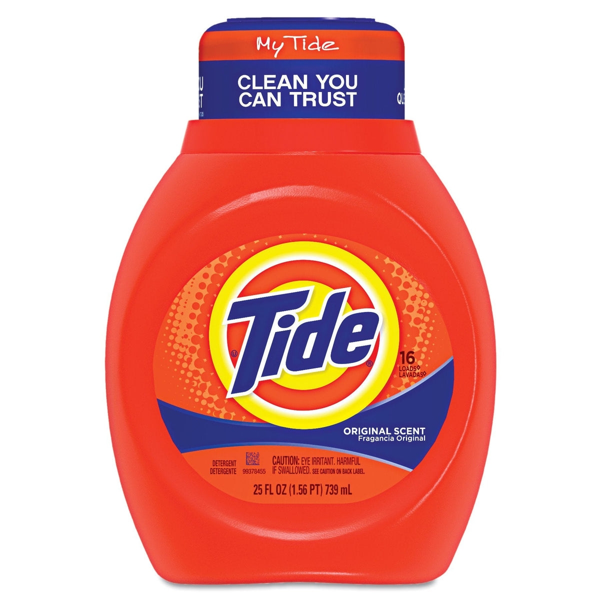 Tide Laundry Detergent Liquid, Original Scent, 64 Loads, 80 FL OZ, Works on 100% of Common Stains, Laundry Soap, Liquid Laundry Detergent