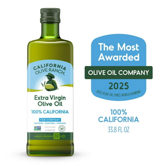 California Olive Ranch Medium Cold Pressed 100% California Extra Virgin Olive Oil 33.8 fl oz