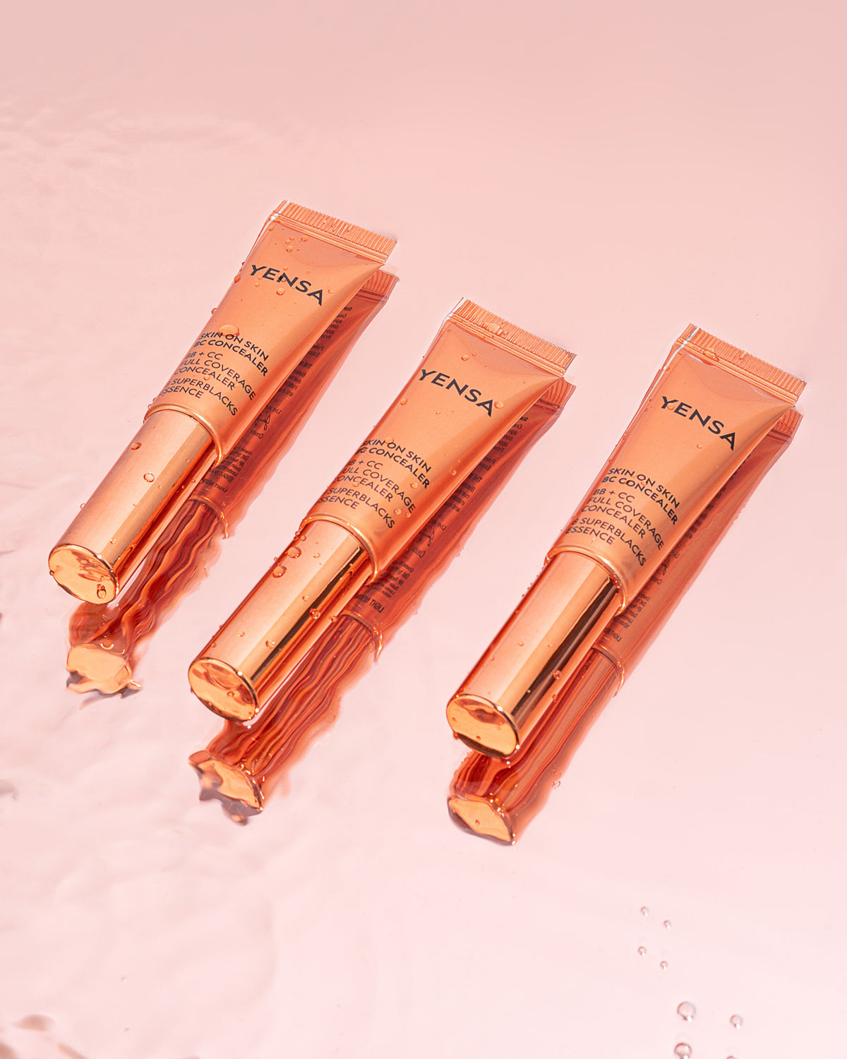 Skin On Skin BB + CC Full Coverage Hyaluronic Serum Concealer
